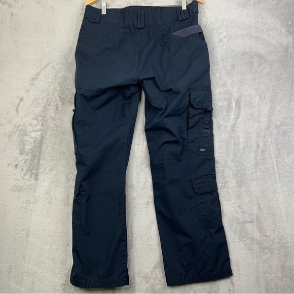 5.11 Tactical Womens Blue Taclite Pro Ripstop Dark Blue Cargo Pants. - Picture 2 of 10